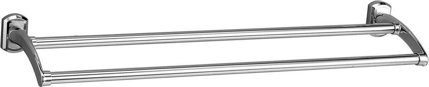Держатель для полотенец, двойной, крепеж в комплекте, хром ZZ Wasserkraft oder K-3040
