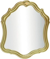 Зеркало 87хh99см, в деревянной раме, (цв. Dec Celeste Crema), для коллекций Carlotta, Topazio ZZ