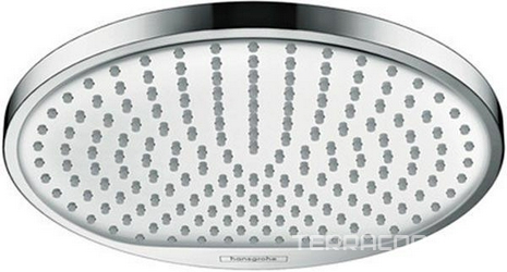 Верхний душ, лейка d240мм, 1 тип струи, (пластик цв. хром), Crometta S ZZ
