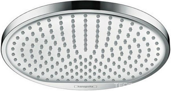 Верхний душ, лейка d240мм, 1 тип струи, (пластик цв. хром),  ZZ Hansgrohe Crometta S 26723000