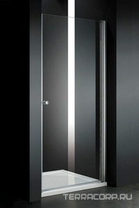 Дверь распашная в нишу 900хh1950мм, Правая/Левая, (стекло прозр. 6мм, фурнит. цв.хром),  ZZ Cezares Elena ELENA-B-1-90-C-Cr