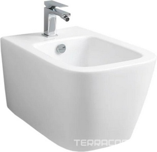 Биде подвесное 36х52см, крепёж в компл., (цв.белый),  ZZ ArtСeram A16 ASB001 01; 00