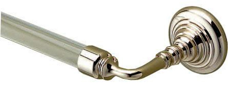 Полотенцедержатель 55см., стекло прозр., (цв. латунь)  ZZ Devon & Devon Chelsea DD201IN