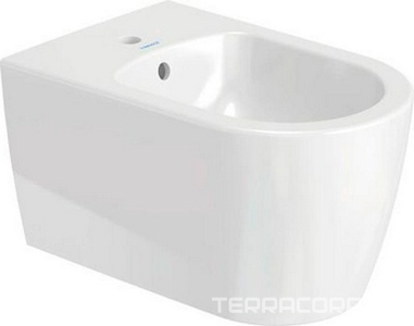 Биде подвесное 370х570мм, с 1 отв. для смесит., (крепл. в компл.),  ZZ Duravit ME by Starck 228815 00 00