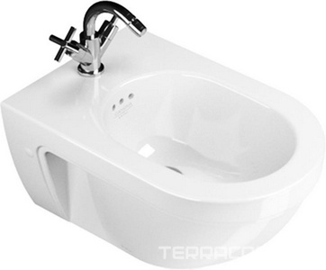 Биде подвесное 55х36см, с 1 отв.д/смесителя, + крепёж арт.5KFSC00,  ZZ Catalano Canova Royal 1BSCR00 + крепёж арт.5KFSC00