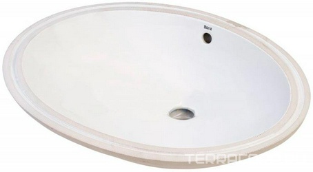 Раковина Berna 500*420 мм, встраиваемая снизу, с установочным комплектом ZZ