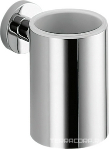 Стакан настенный металл. (цв.хром)  ZZ Colombo Plus W4902