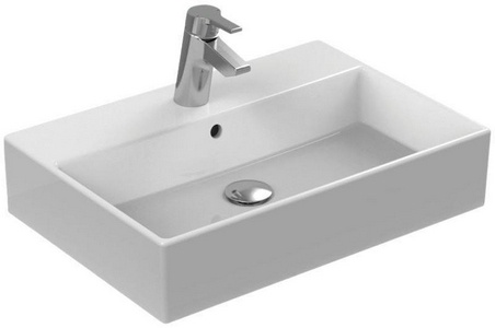 Раковина накладная на столешницу 600*420*130, с отверстием под смеситель ZZ Ideal Standard Strada K078101