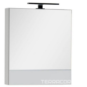 Зеркало-шкаф "" 580x136x670мм, цвет белый, крепеж в комплекте ZZ Aquanet Верона 175344