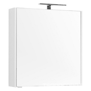 Зеркало  70 см, цвет белый, без светильника XX Aquanet Палермо 203942