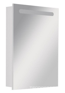 Зеркало-шкаф для мебели -левое, 60,6х81х14 см, с подсветкой,  цвет белый ZZ Roca Victoria Nord ZRU9000029