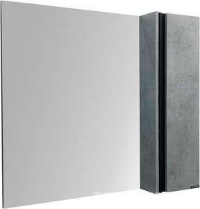 Зеркало-шкаф Comforty  90, цвет  бетон светлый ZZ Comforty Эдинбург 00004147981