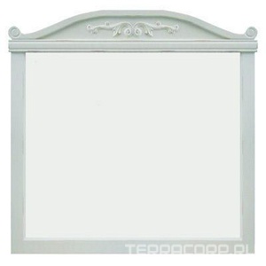 Зеркало  1080*980*30,  цвет светло-бежевый антик, БЕЗ комплекта крепежа ZZ Demax Виктория 8506/9506