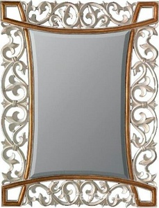Зеркало прямоугольное в багетной раме 940х1240мм (цв. Foglia Argento/Oro), Joris ZZ Gaia Regent Joris (Foglia Argento/Oro)
