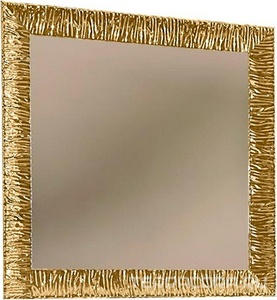 Зеркало 100х100см, в раме (цв. золото),  ZZ Kerasan Retro 736403