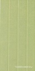 Керамическая плитка Marazzi Folk  verde listellato 18x36 Зеленый 