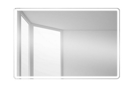 Зеркало 900x30x600мм, реверс., с встроенным по периметру светильником и кнопочным выключателем, 12W, 220-240V, BelBagno ZZ BelBagno Универсал SPC-MAR-900-600-LED-BTN