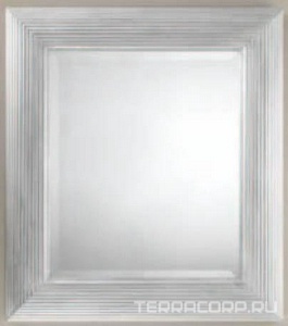 Зеркало в раме 720х820мм,  ZZ Devon & Devon Charles Silver FLSVCHARLES