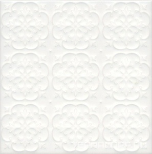 Керамическая плитка Kerama Marazzi Суррей  белый 20x20 Белый 