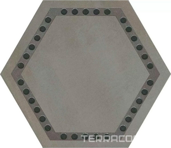 Керамогранит Kerama Marazzi Раваль Декор  B10 серыйХХ 29x33,4 Серый 