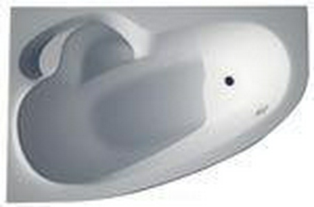 Ванна  (правая) "Стандарт",  без г/м и БЕЗ ПАНЕЛИ, 160х105х58,5см, на раме, слив/перелив в компл.,  ZZ Thermolux Talia Talia 160 P стандарт БЕЗ ПАНЕЛИ