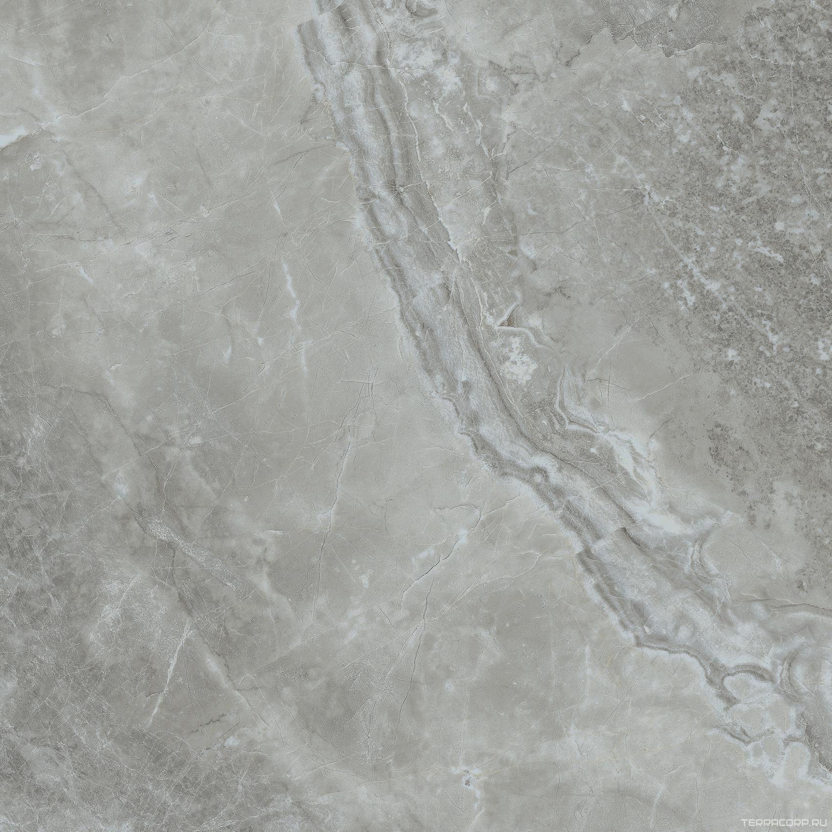 Керамогранит Pamesa Marmoles Arezzo Arezzo Marengo leviglass (п.п) ZZ60x60 Серый, фото 6