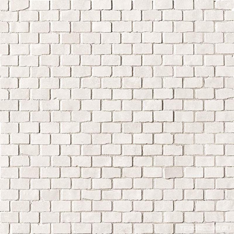 Мозаика FAP Ceramiche Maku Brick Light Mosaico RT 30.5x30.5 Серый, фото 3