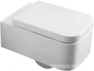 Унитаз подвесной 55x35см, без сиденья,  ZZ Scarabeo Next 8301