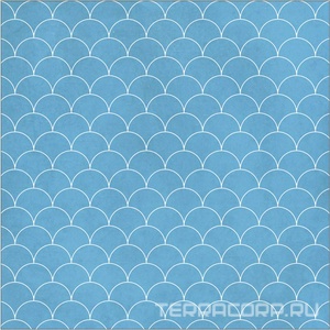 Мозаика Kerama Marazzi Универсал Модульное панно FishScale(n047119) 27x28,3 Голубой 