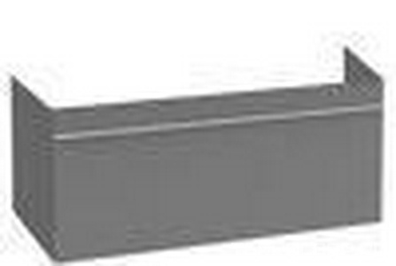 Тумба 953хh420х502мм, д/раковины 1000мм, (1 выдв.отдел., 1 контейн.д/акс, 1+2 стекл.разд,сифон,креп.в комп),(ручк.хр.цв.FP серый глянц),  ZZ Villeroy & Boch Venticello A93501FP