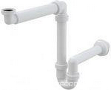 Сифон для умывальника, для инвалидов, пластик, выход d-40mm ZZ AlcaPlast Универсал A434