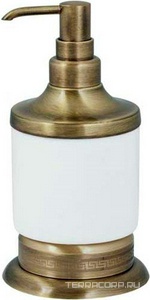 Настольный дозатор для жидкого мыла, бронза ZZ Boheme Medici 10610