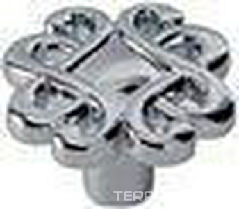 Ручка для мебели (цв.хром), Riflesso, Tiffany ZZ Tiffany Универсал FACRFPO--CR