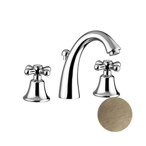 Смеситель для раковины на 3 отв., с д/к, (цв.бронза),  ZZ Gattoni Versilia 1009410V0