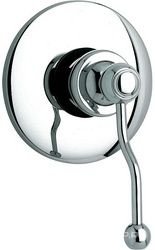 Смеситель для душа, встраиваемый в стену, (цв.хром), Duomo ZZ