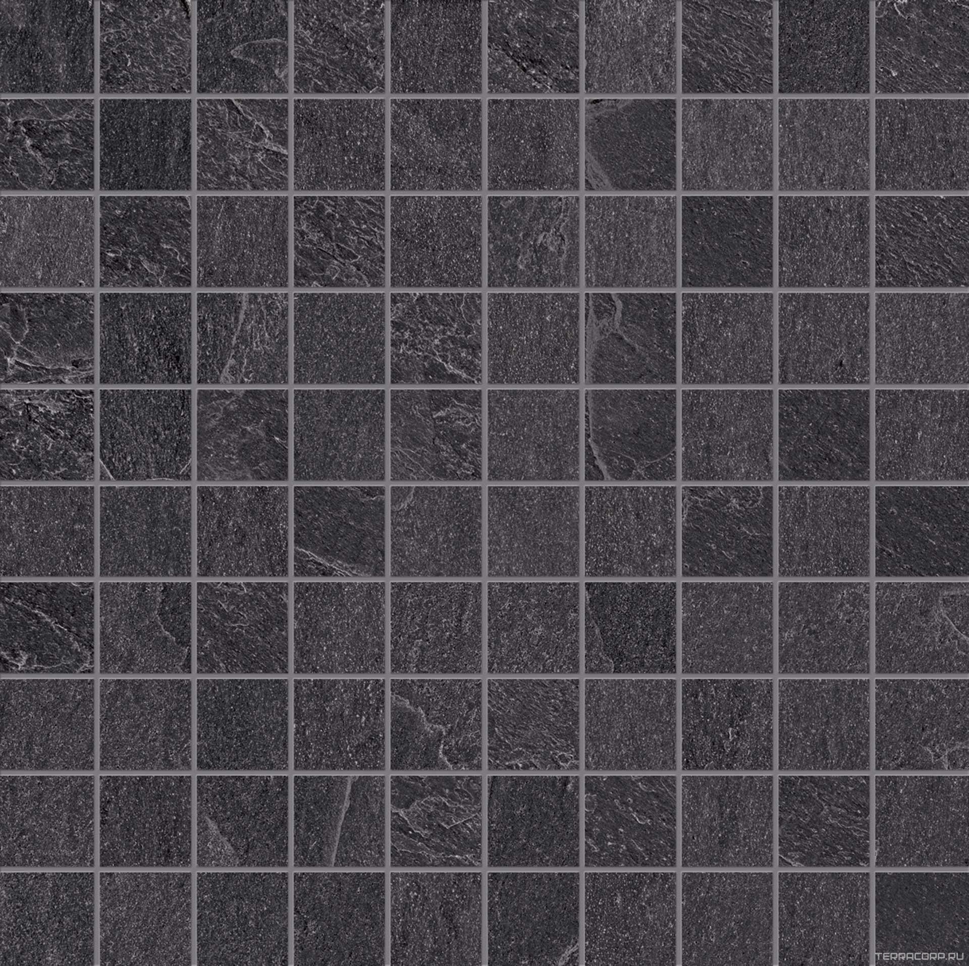 Мозаика Emil Ceramica Nordika Dark Mosaico nat.rett.ZZ30x30 Коричневый, фото 4