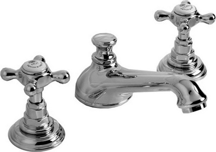Смеситель для раковины, на 3 отв. с д/к, (хром)  ZZ Devon & Devon Austin UTAU900CR