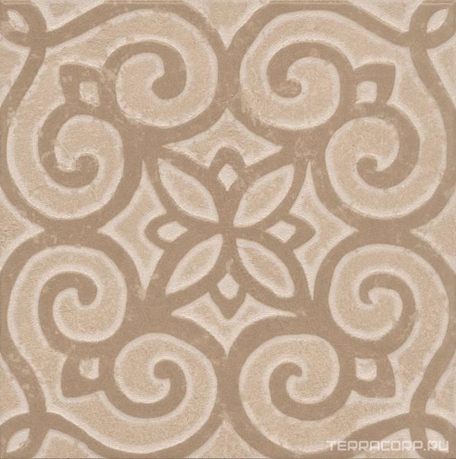 Керамогранит Kerama Marazzi Про Стоун ковёр центр беж дек. стена гр. 30х30 Бежевый, фото 3