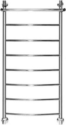 Полотенцесушитель "ЛД(гр2) ВП (с полкой) h1200x500 мм, 14 перекладин, установочный набор в комплекте, цвет хром ZZ