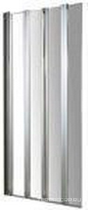 Шторка для ванны из 4-х складных панелей, крепления справа/слева, 850хh1500мм, (стекло прозрачное 5мм),  ZZ Ideal Standard Connect T9925EO
