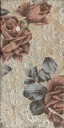 Керамогранит CIR Chicago South Side Inserto Vintage Roses S/2 10x20 Комбинированный 