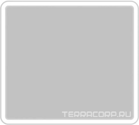 Зеркало 900x30x800мм, реверс., с встроенным по периметру светильником и кнопочным выключателем, 12W, 220-240V, BelBagno ZZ