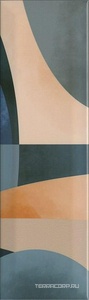 Керамическая плитка Kerama Marazzi Закат Декор  A06 ZZ8.5x28.5 Комбинированный 