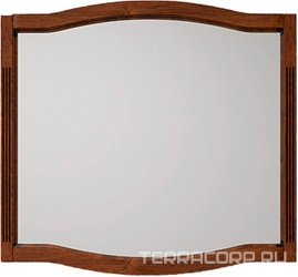 Зеркало Лаура 100, 980*900*22 мм, цвет светлый орех с патиной, крепеж в комплекте ХХ