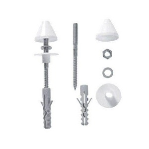 Комплект крепежа для писсуара (бел.) ZZ Jika Golem 890349000891 /903490008911