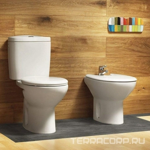 Биде Victoria  белое без крышки, крепеж в комплекте ZZ Roca Виктория 357390000