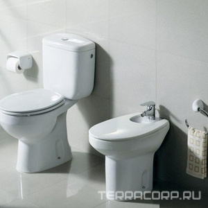 Биде Victoria  белое без крышки, крепеж в комплекте ZZ Roca Виктория 357390000