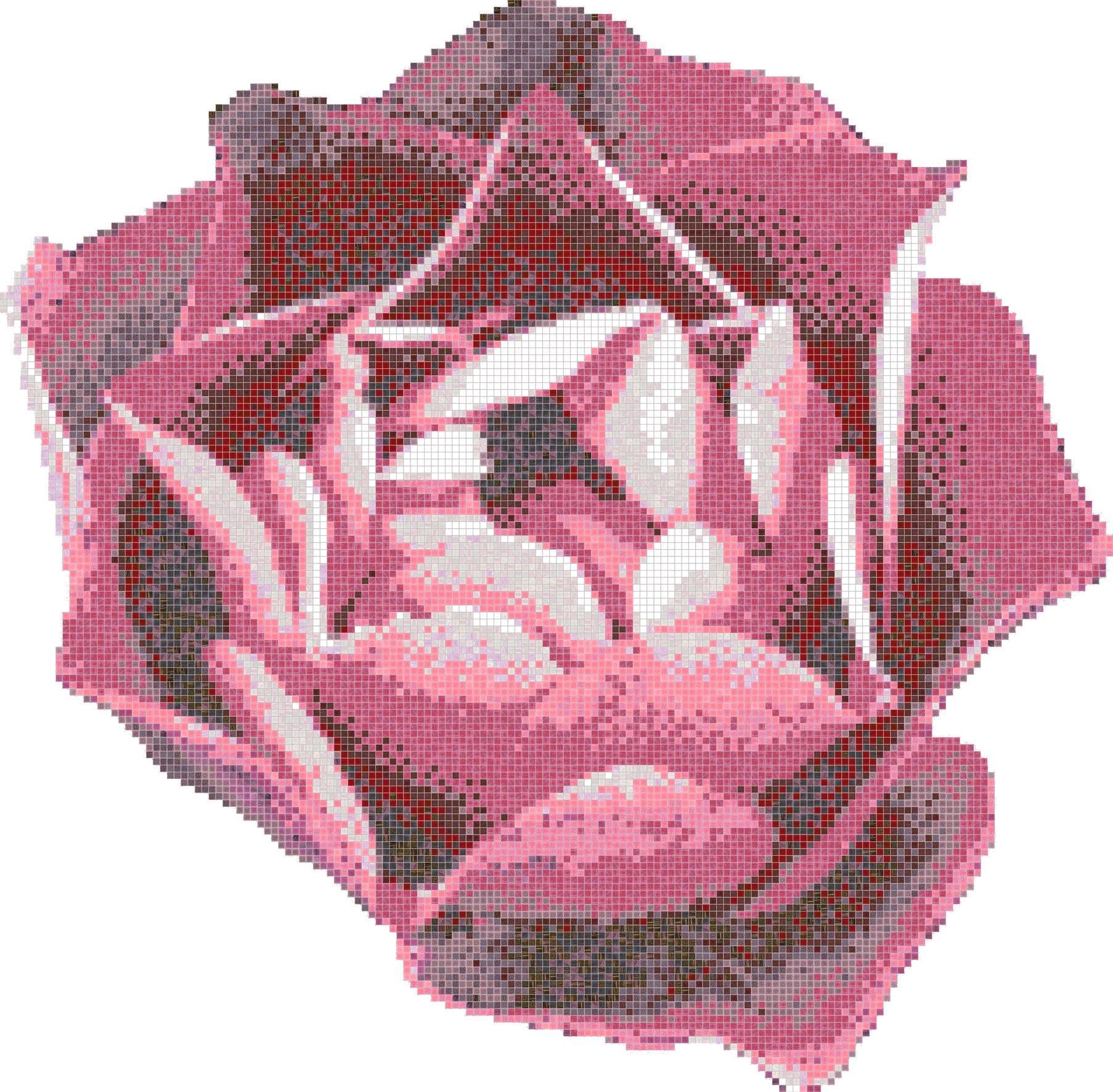 Мозаика Bisazza Бассейны Rosa Rosa 343x337 Комбинированный, фото 4