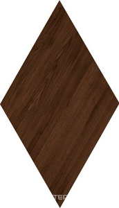 Мозаика Idalgo Гранит Вуд Классик Модульное панно РОМБО  Венге СПр. ZZ26х45 Коричневый 