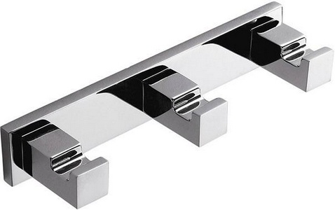 Крючок тройной, хром,  Colombo Look LC37.000